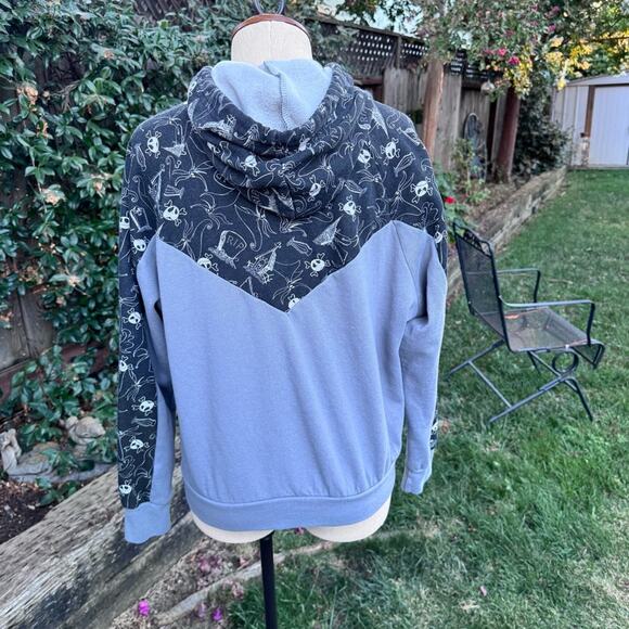 The Nightmare Before Christmas Zero Hoodie Women's Size Small Zip Up Sweatshirt - Picture 7 of 11
